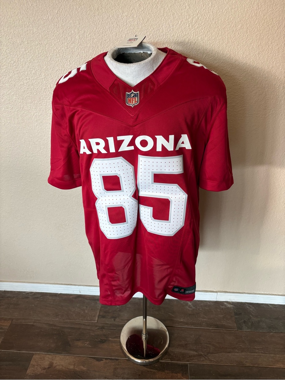 NFL Nike Arizona Cardinals #85 Trey McBride Team Jersey-Size: XL.  MSRP $175